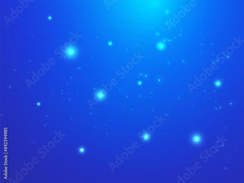 Abstract Light effect sphere technology futuristic on blue background vector design concept for business, advance technology, tech company, innovation, website, advertisement, ui, award, financial.