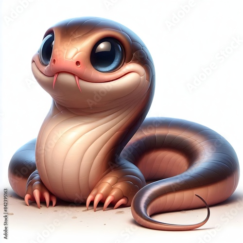 3d rendered illustration of a alien