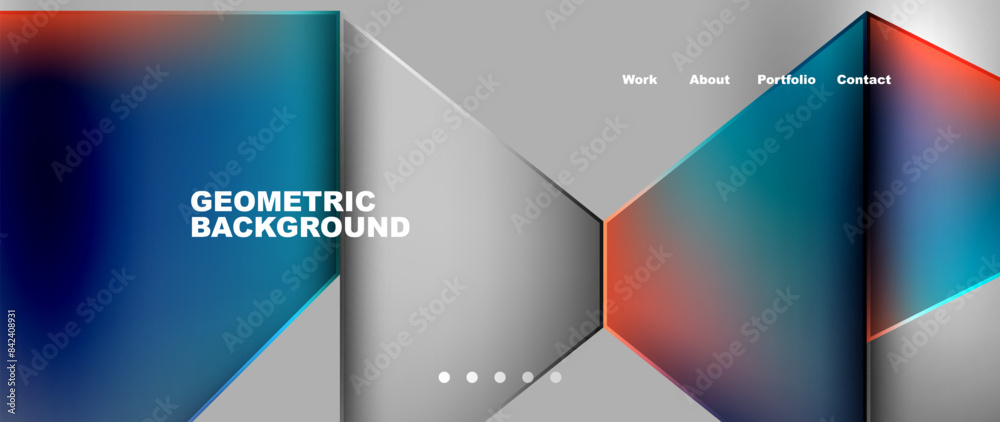 Gradient triangle geometric minimal wallpaper Gradient triangle geometric minimal wallpaper