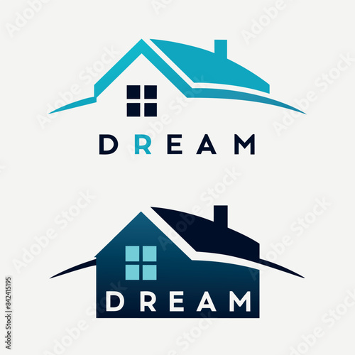 house logo concept, vector art illustration