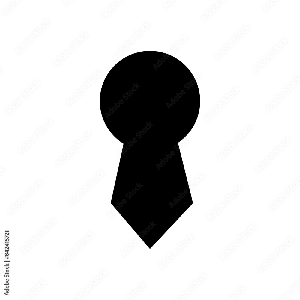 Keyhole vector icon. Lock illustration sign. Key symbol or logo. Keyhole vector icon. Lock illustration sign. Key symbol or logo.