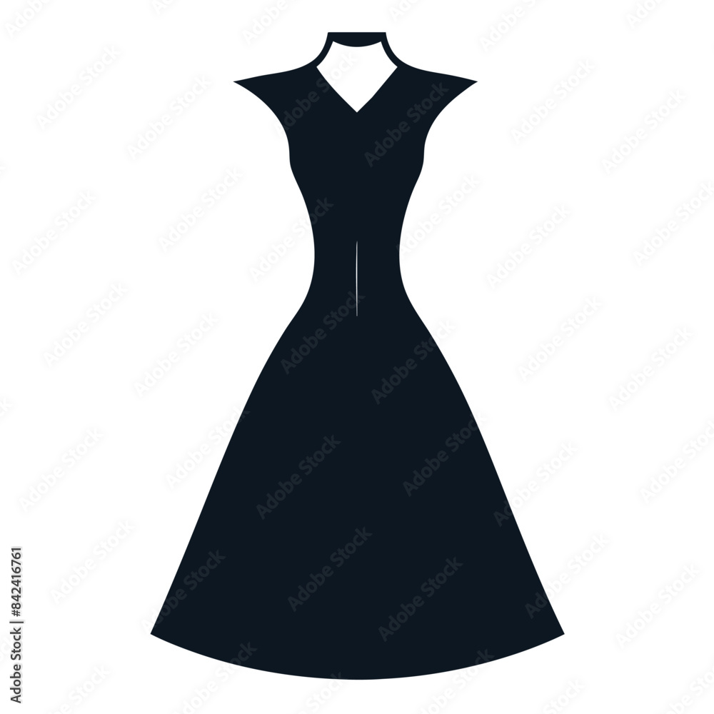 minimal and simple baby frock vector silhouette, white background minimal and simple baby frock vector silhouette, white background
