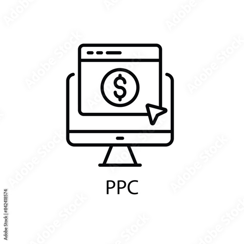 PPC vector icon