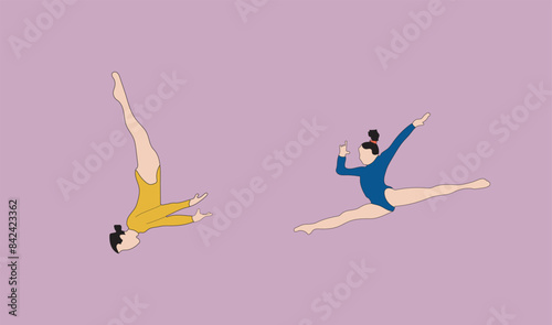 woman gymnastic