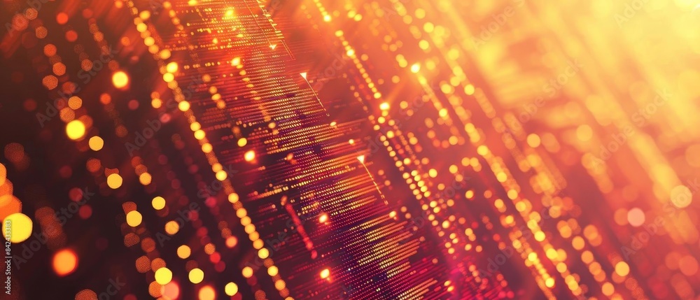 abstract background of coding software for artificial intelligence, blue and violet tone abstract background of coding software for artificial intelligence, blue and violet tone