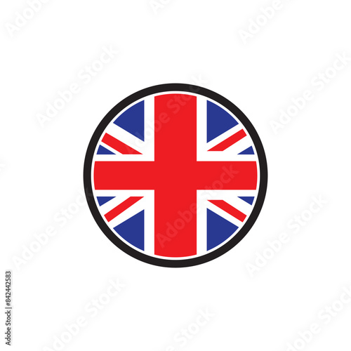 Free Download England flag icon vector illustration design - GFXLoad