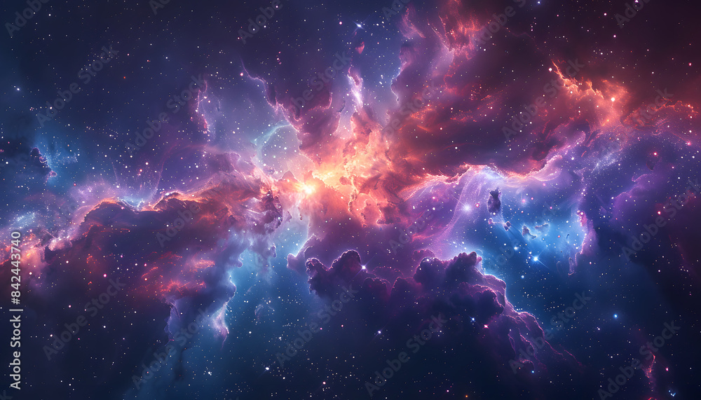 Fototapeta premium space background