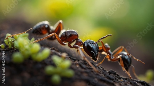 The Process of Ant Colonies Relocating to New Nest Sites  © Avalon