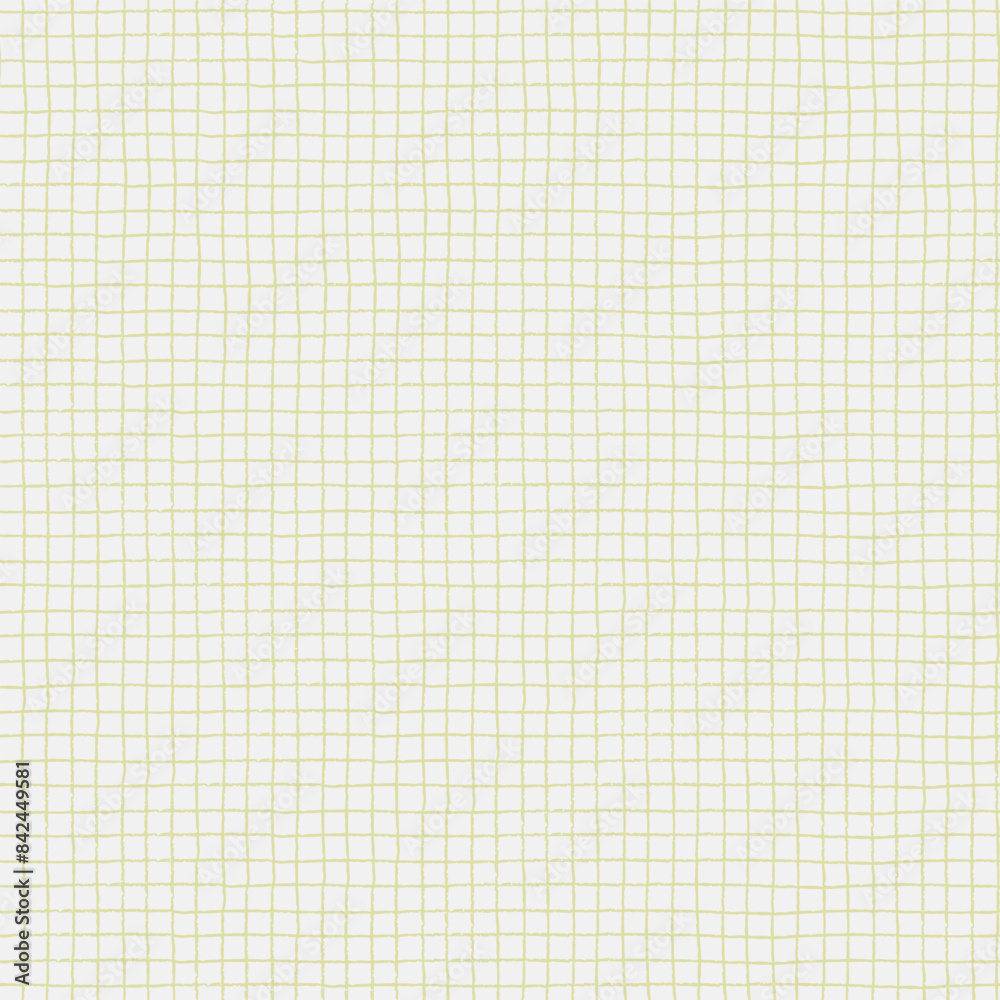 Seamless checkered repeating pattern with hand drawn grid. beige plaid background for wrapping paper, surface design and other design projects Seamless checkered repeating pattern with hand drawn grid. beige plaid background for wrapping paper, surface design and other design projects