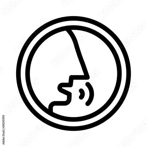 speaking line icon