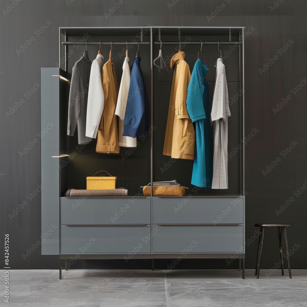 Modern design Dressing Room With Walk In Closet home interior design detail house beautiful background,home organize storage manage detail Modern design Dressing Room With Walk In Closet home interior design detail house beautiful background,home organize storage manage detail