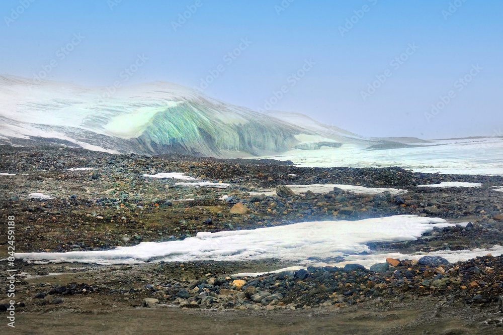 Norway. The landscapes of Svalbard in Springtime Norway. The landscapes of Svalbard in Springtime