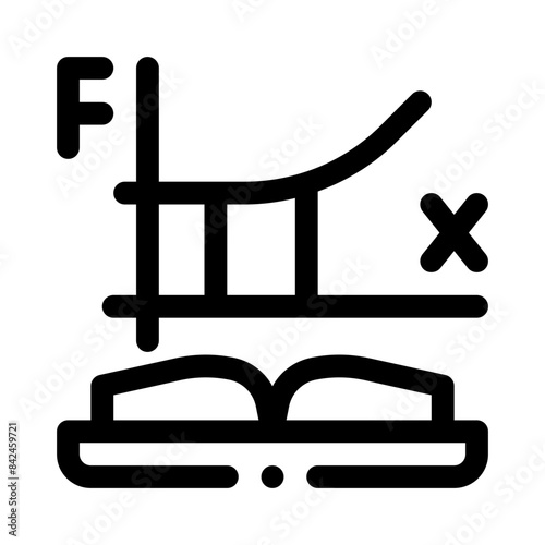 maths line icon