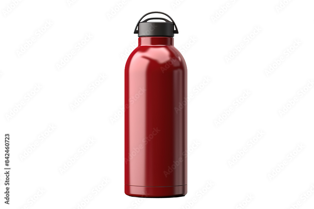 The Crimson Vessel: A Tale of Bold Hydration on White or PNG Transparent Background. The Crimson Vessel: A Tale of Bold Hydration on White or PNG Transparent Background.