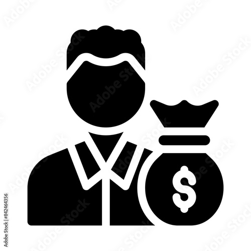 income glyph icon