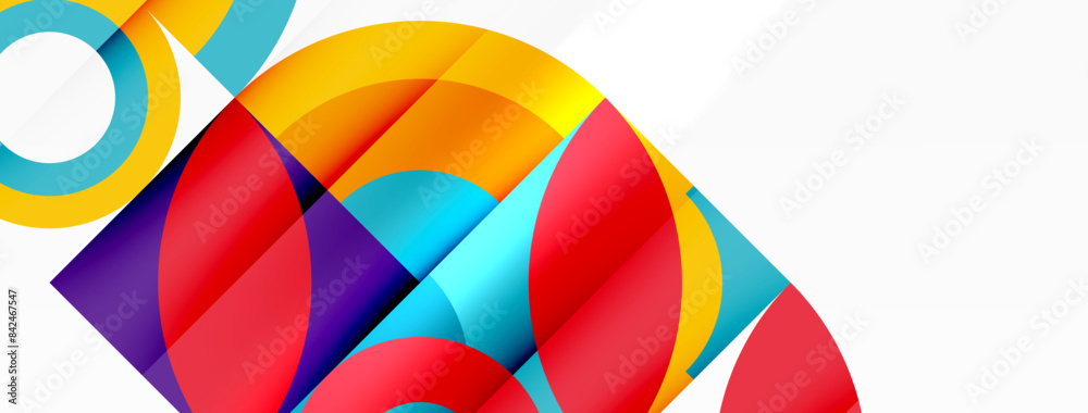 Circles and petals. Geometric beautiful abstract minimal template for Wallpaper, Banner, Background, Card, Book Illustration, landing page Circles and petals. Geometric beautiful abstract minimal template for Wallpaper, Banner, Background, Card, Book Illustration, landing page