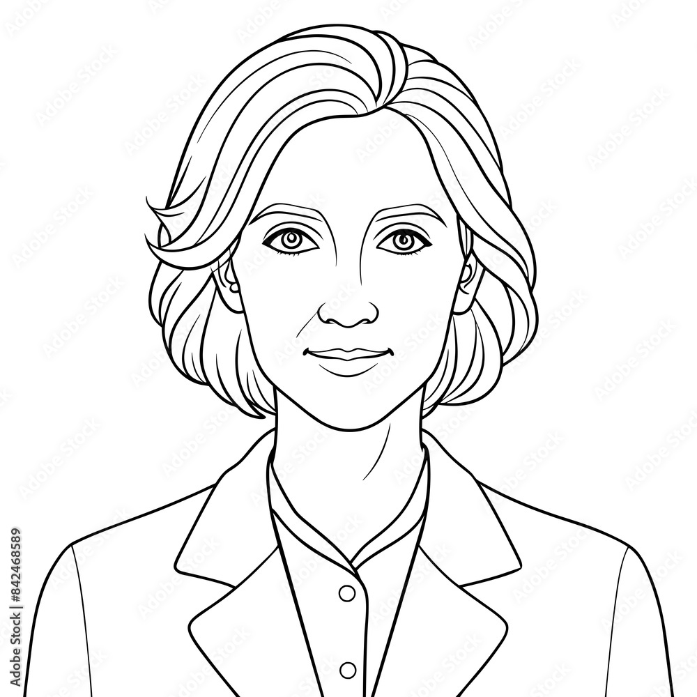 Woman doctor vector illustration. Doctor in white coat. Stethoscope. Woman doctor vector illustration. Doctor in white coat. Stethoscope.