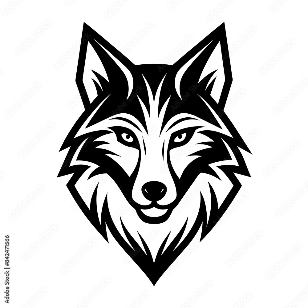 Wolf logo vector art illustration Wolf logo vector art illustration