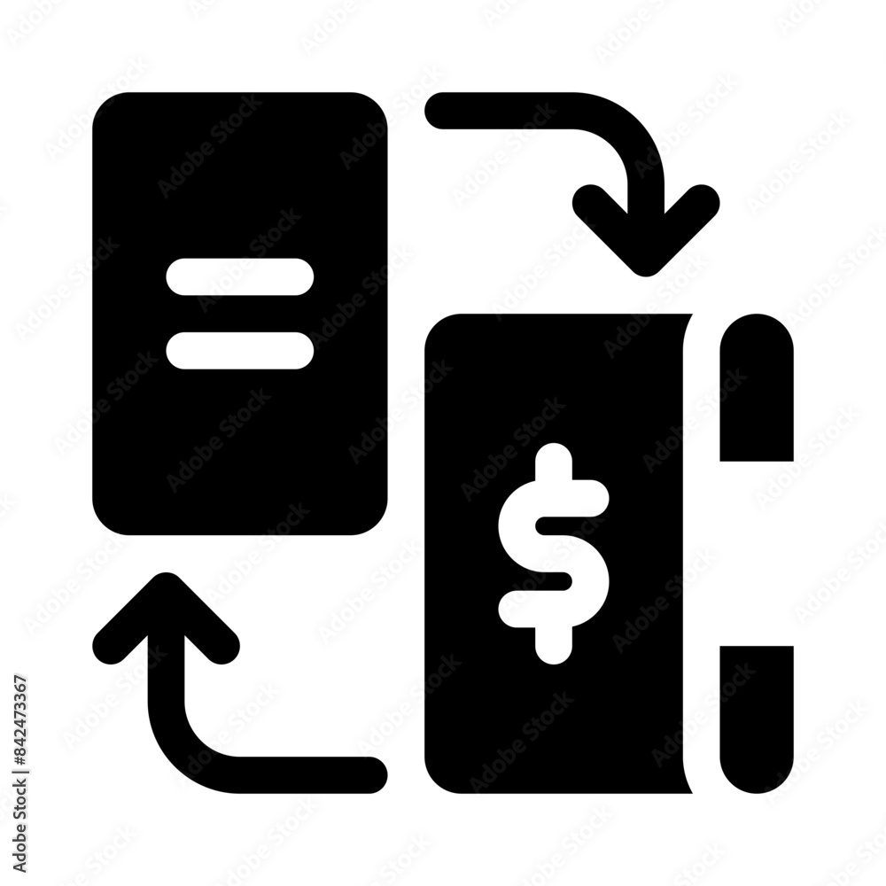 exchange glyph icon exchange glyph icon