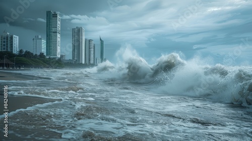 Giant waves in the sea, La Niña phenomenon
