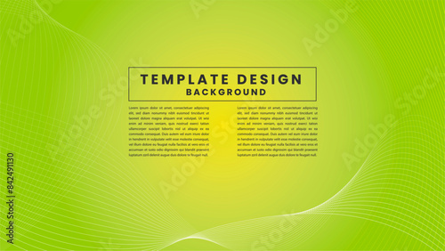 Background template green and lima