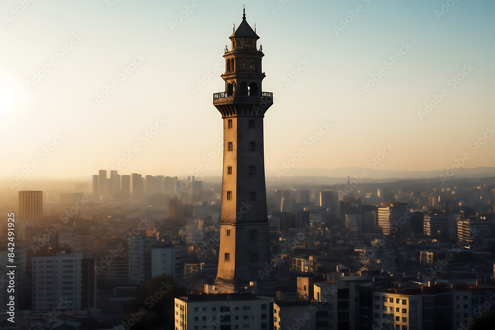 Obraz premium city skyline