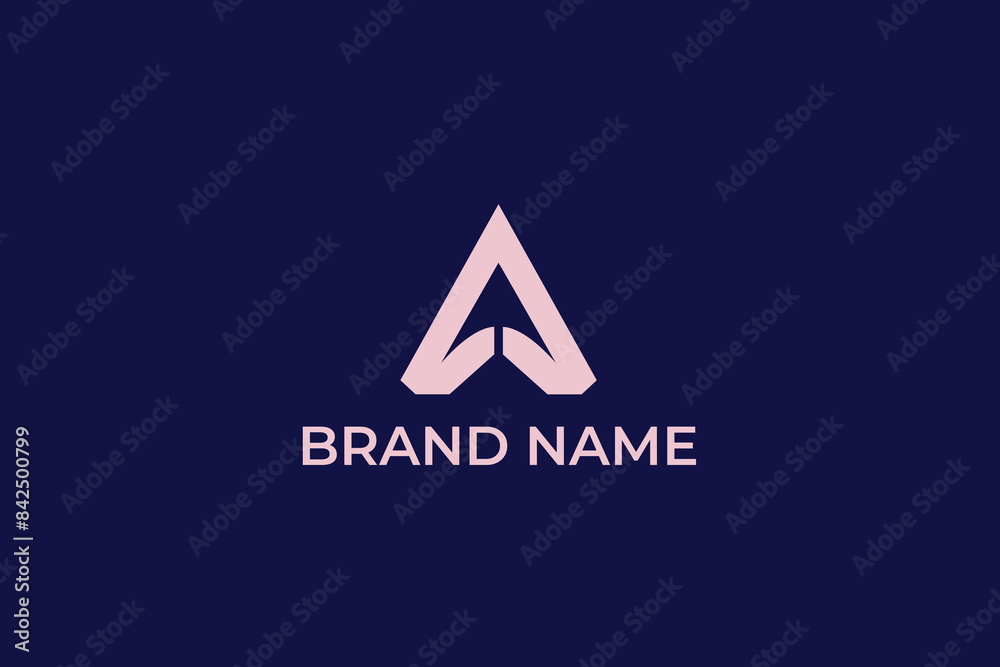 letter A company logo, letter A and compass icon logo, triangle icon logo, logomark letter A company logo, letter A and compass icon logo, triangle icon logo, logomark