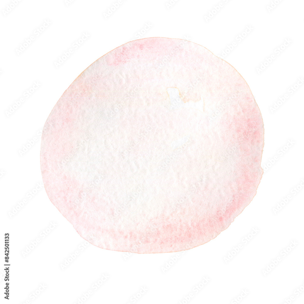 tender pink abstract stain watercolor isolated white background tender pink abstract stain watercolor isolated white background