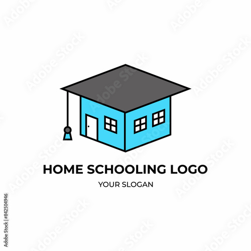 Home schooling logo design