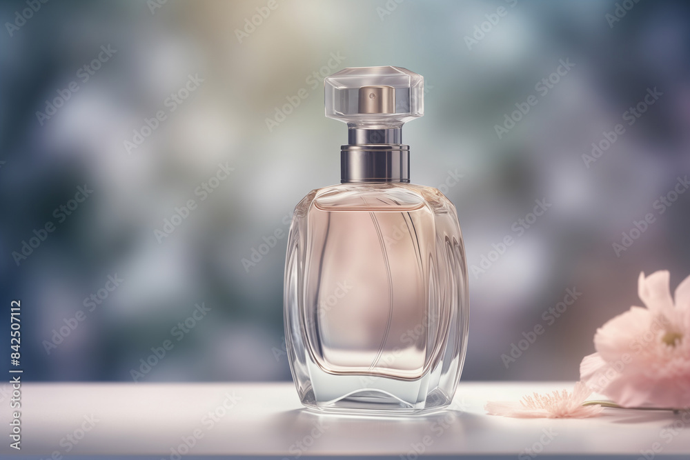 Elegant Clear Glass Perfume Bottle Elegant Clear Glass Perfume Bottle