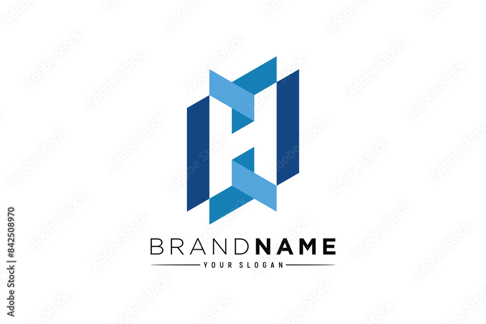 creative logo design initials letter h tech vector template creative logo design initials letter h tech vector template