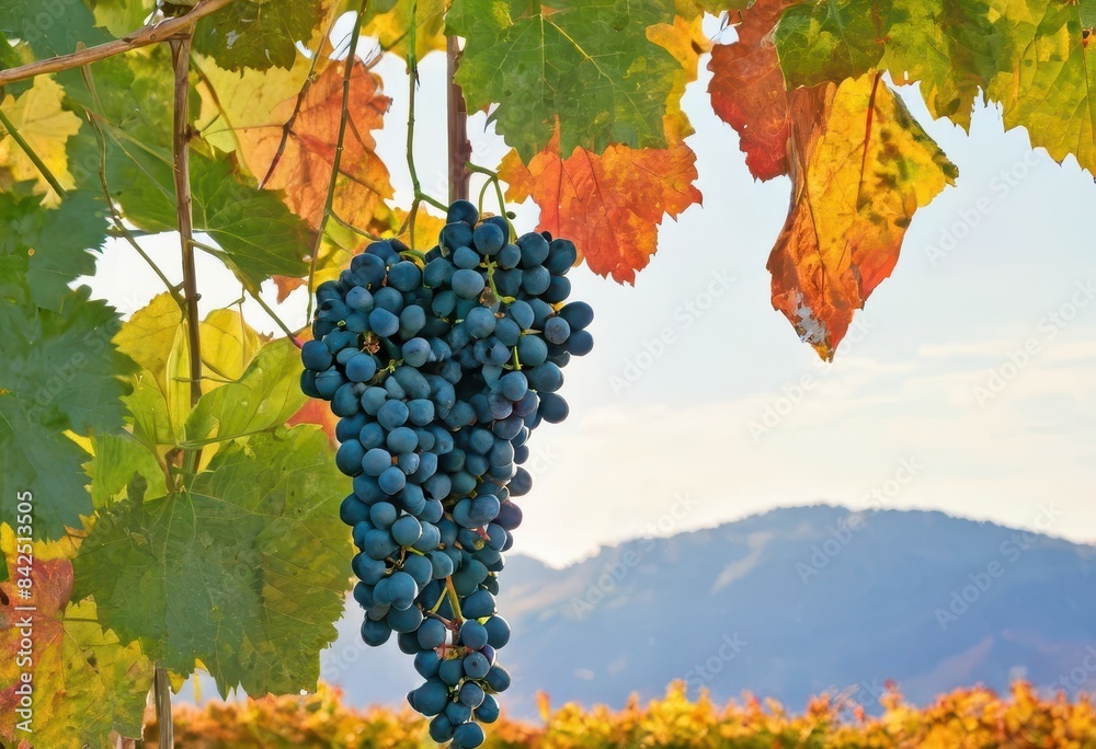 a bunch of grapes hanging from a vine a bunch of grapes hanging from a vine