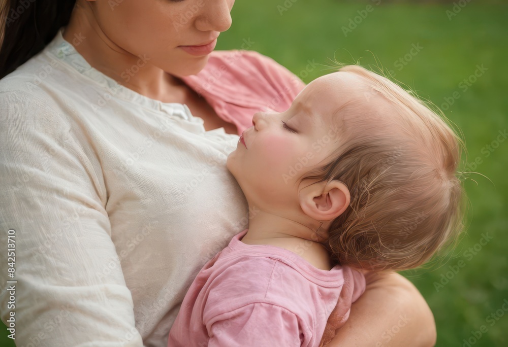 a woman holding a baby in her arms a woman holding a baby in her arms