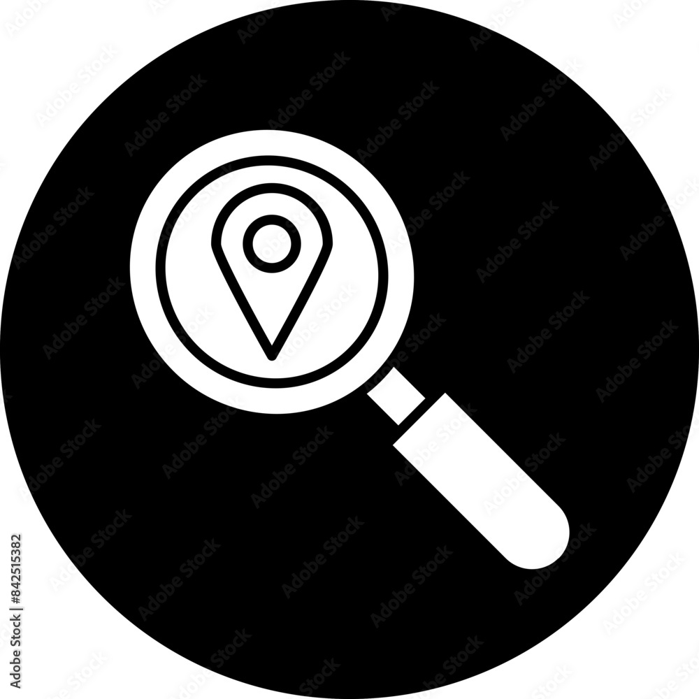 Vector Design Search Location Icon Style Vector Design Search Location Icon Style