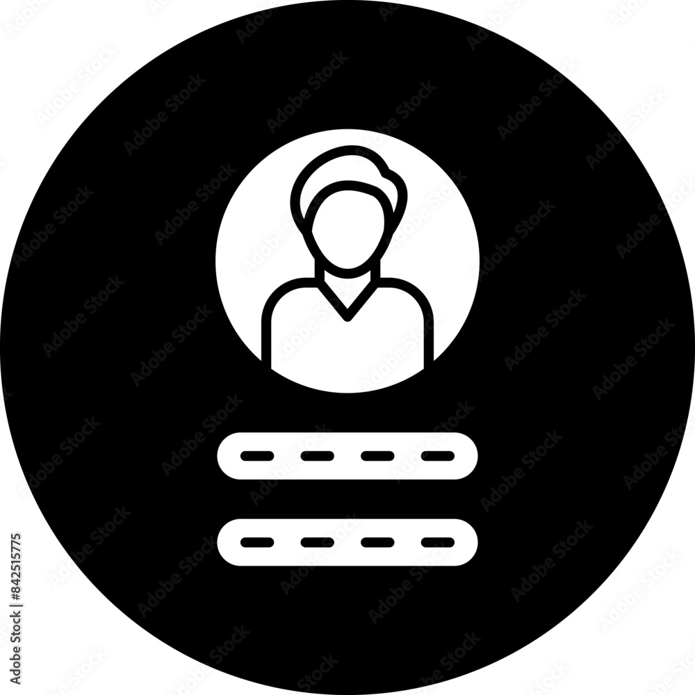Vector Design Account Icon Style Vector Design Account Icon Style
