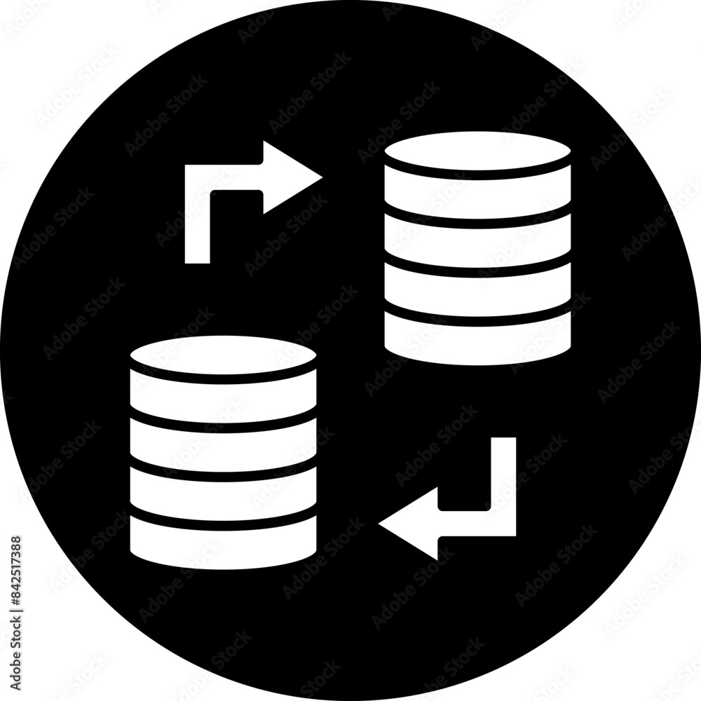 Vector Design Data Transfer Icon Style Vector Design Data Transfer Icon Style