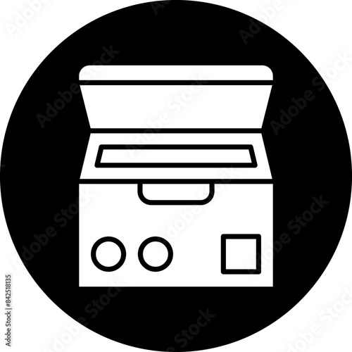 Vector Design Deep Freezer Icon Style