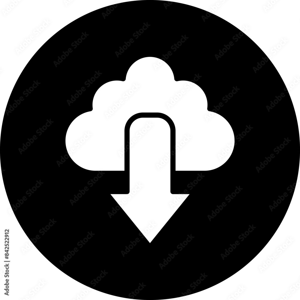 Vector Design Download Icon Style Vector Design Download Icon Style