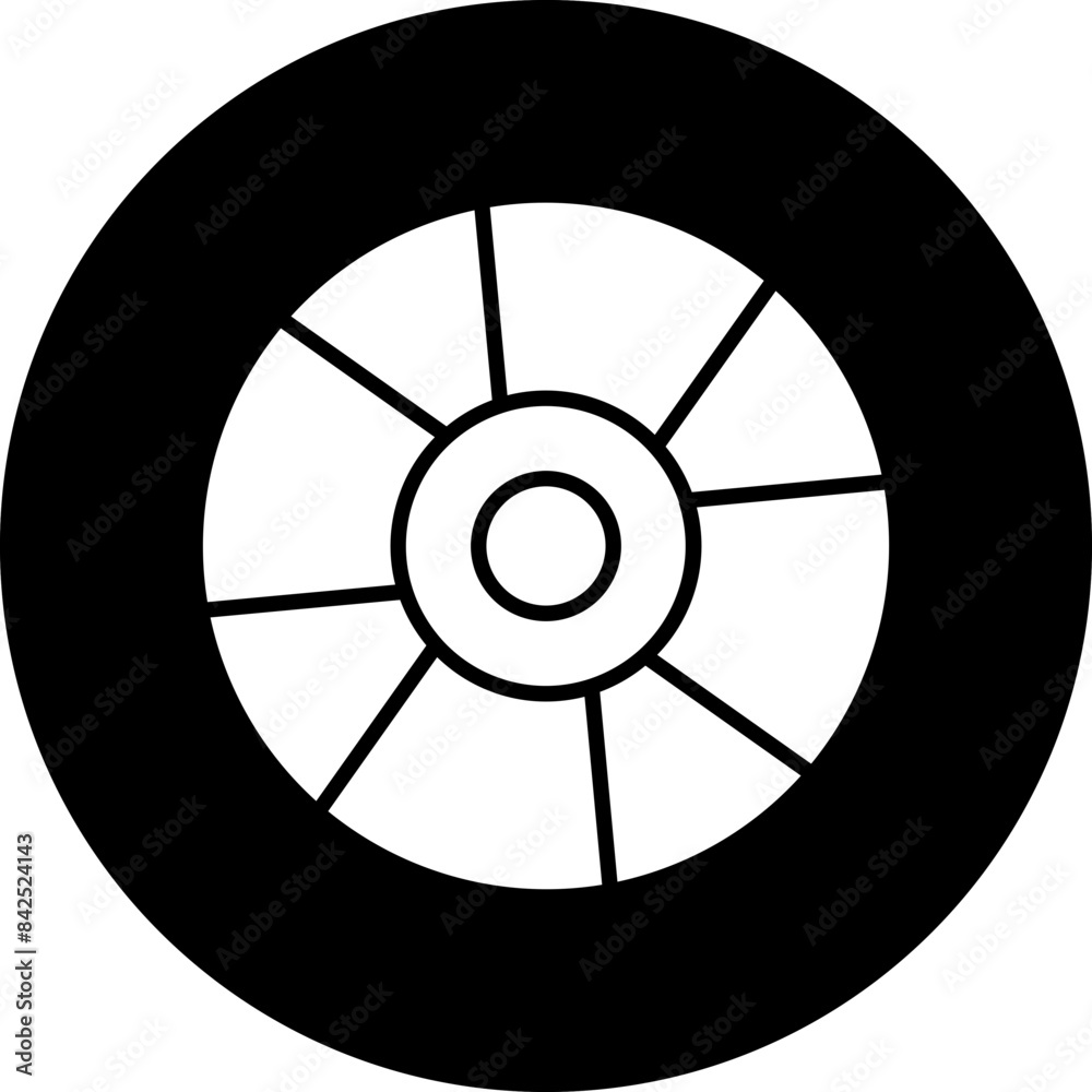Obraz premium Vector Design CD Icon Style