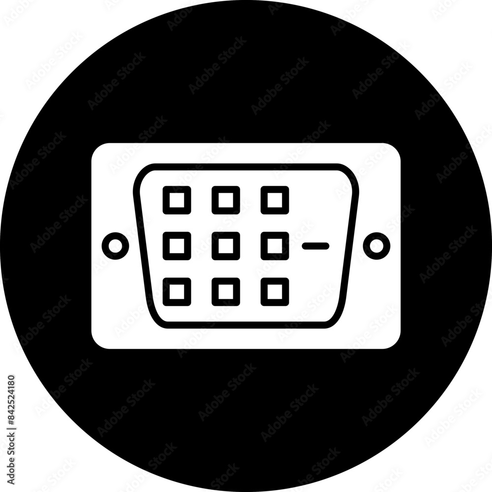 Vector Design DVI Icon Style Vector Design DVI Icon Style