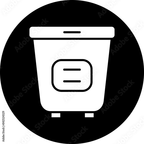 Vector Design Laundry Basket Icon Style