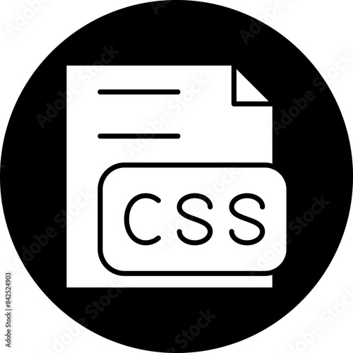 Vector Design CSS File Icon Style