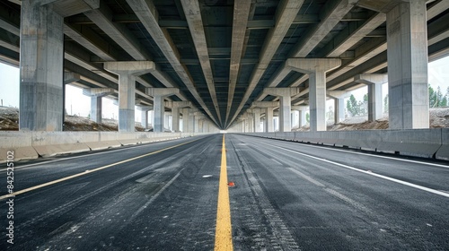 road elevated highways and bridges representing modern infrastructure © ttonaorh