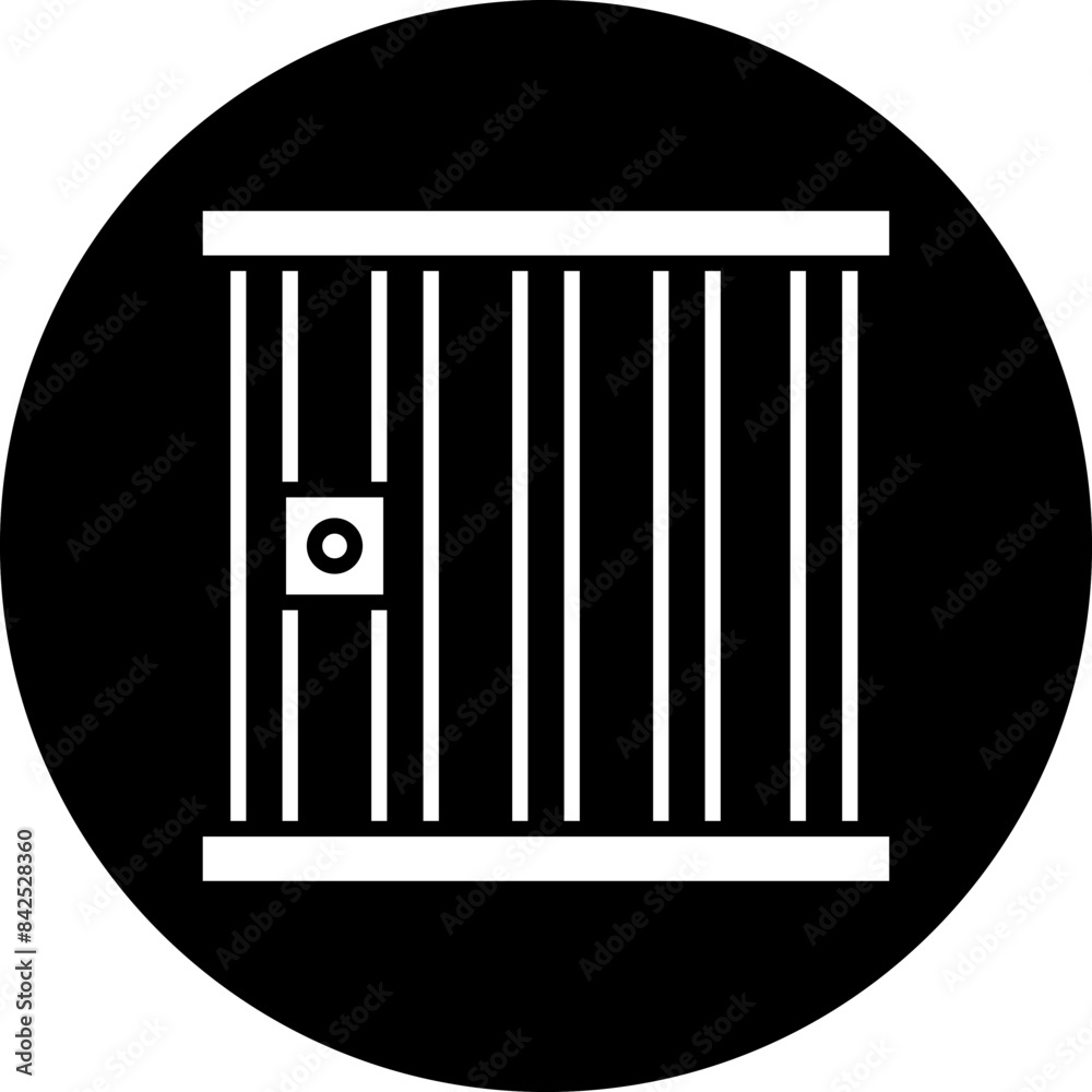 Vector Design Jail Icon Style Vector Design Jail Icon Style