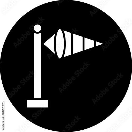 Vector Design Windsock Icon Style