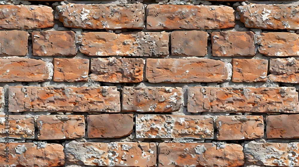 Obraz premium Background with fine grained brick wall texture