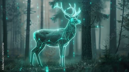 Neon Deer 