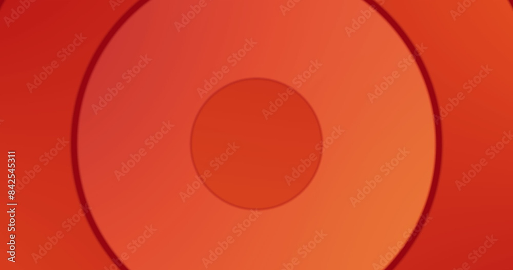 Image of red circle on red background