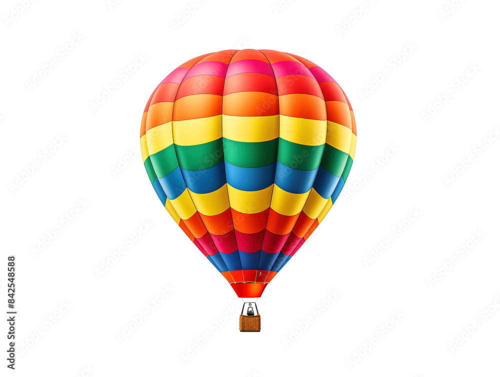 Fototapeta premium a colorful hot air balloon