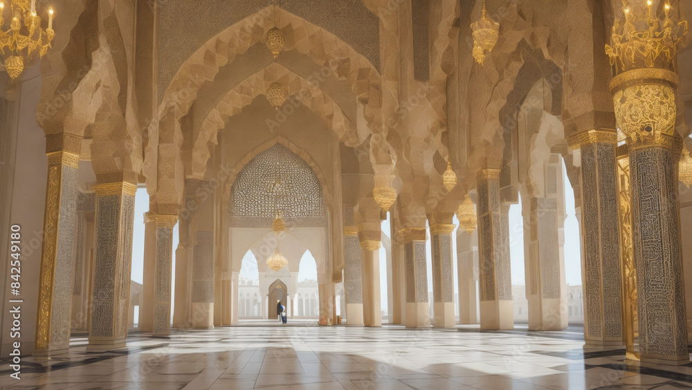 interior of the mosque country interior of the mosque country
